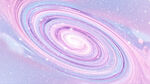 粉色唯美旋涡星空