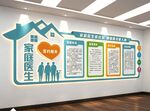 家庭医生文化墙