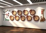 健康养生常知识文化墙展板