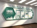 医院文化墙制度牌展板