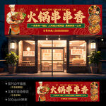 火锅串串店招