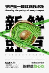 新鲜豆角海报