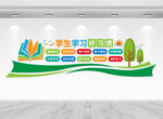 学生学习好习惯文化墙