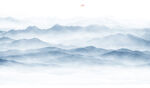 水墨山水风景画