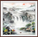 山水画