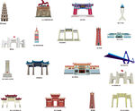 海口海南城市建筑旅游剪影