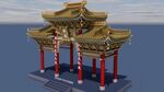 中式传统牌坊3D模型