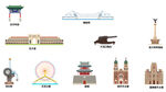 天津城市建筑旅游剪影