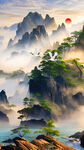 意境山水画