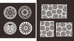 雕花图案花纹