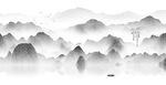 水墨山水意境图