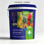 果蔬营养配方NPK肥料桶