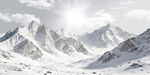 珠峰雪山