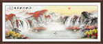 国画山水装饰画