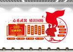 民兵之家文化墙