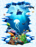 3D创意海底