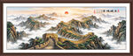 万里长城国画