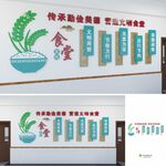 食堂文化墙