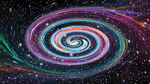 炫彩绚丽星空旋涡