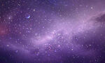 紫色宇宙星空星云背景图