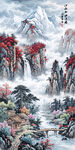 山水画挂画