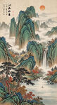 山水画挂画