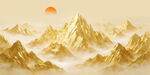 背靠金山