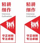 企业创新文化宣传标识牌