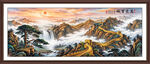 万里长城江山图