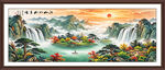 客厅山水画