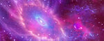 紫色宇宙星空星云背景图