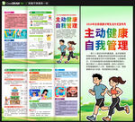2026年健康生活方式三折页