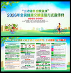 2026全民健康生活方式宣传月
