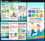 2026年绿色出行宣传月三折页
