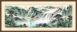 大厅山水画
