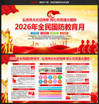 国防海报