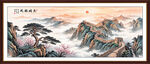 长城风景画