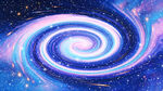 唯美旋涡星空