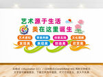 美术素养文化墙