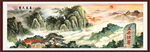 紫气东来国画