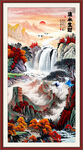 玄关山水