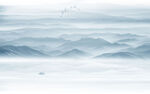 山水水墨画