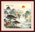 山水风景画