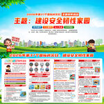 国际减灾日宣传栏