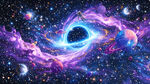 星空宇宙太空星球旋涡星系