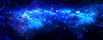 蓝色宇宙星空背景图