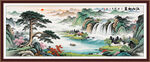 国画山水 客厅山水画