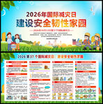 国际减灾日宣传栏