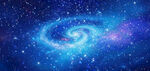 蓝色星空
