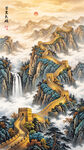 长城玄关装饰画